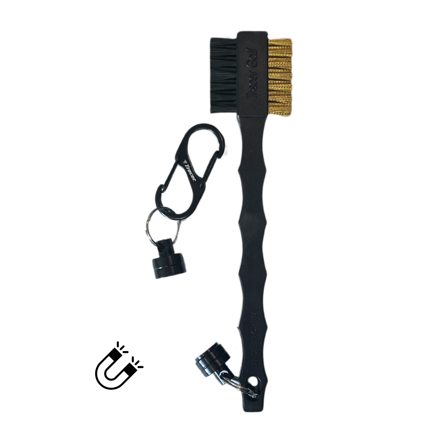 Tracer Brush - Magnetic Attachment With Carabiner