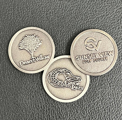 Vintage Collection Ball Markers W/ Custom Logo