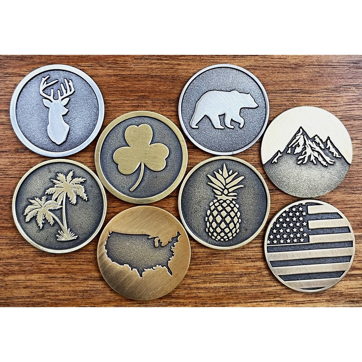 Vintage Collection Ball Markers W/ Custom Logo