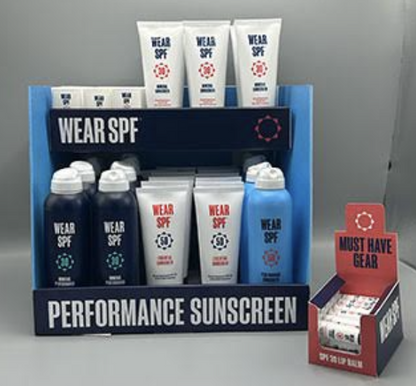 WearSPF Display Package - By Justin Thomas
