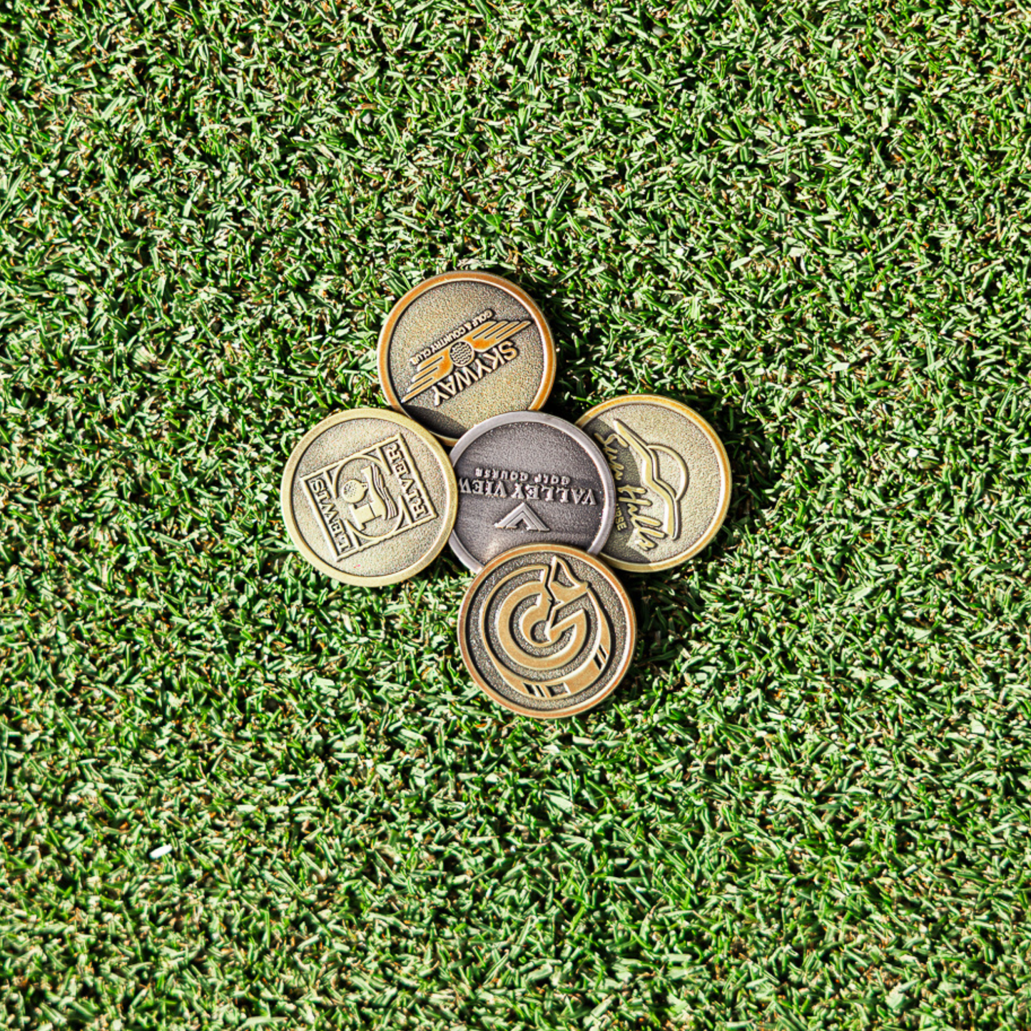 Vintage Collection Ball Markers W/ Custom Logo