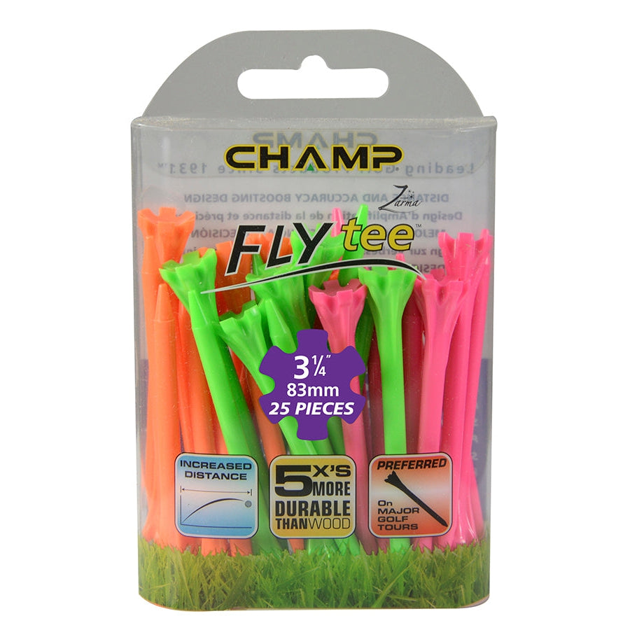 Champ Fly Tees - 3 1/4"