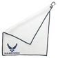 15" x 18" towel with Military Logos