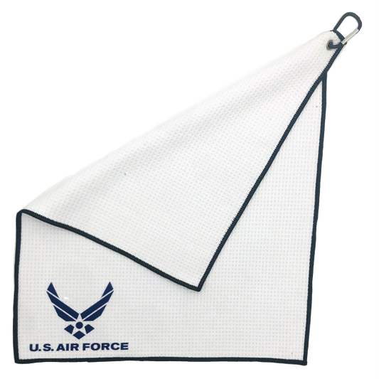 15" x 18" towel with Military Logos