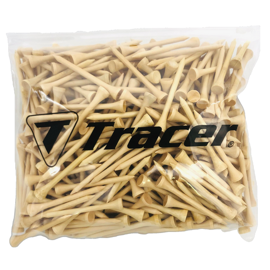 2 3/4"- Wood Tracer Tees, 400ct Slider Bag