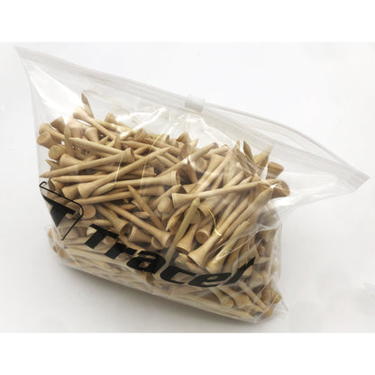 3 1/4" Wood Tracer Tees - 350ct Slider Bag