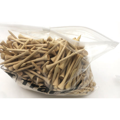 3 1/4" Wood Tracer Tees - 350ct Slider Bag