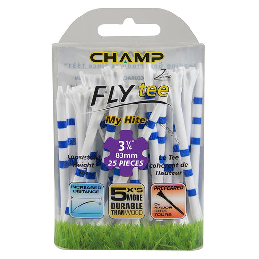 Champ My Hite Fly Tees - 3 1/4"