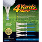 4 Yards More Golf Tee - 3 1/4" - Blue