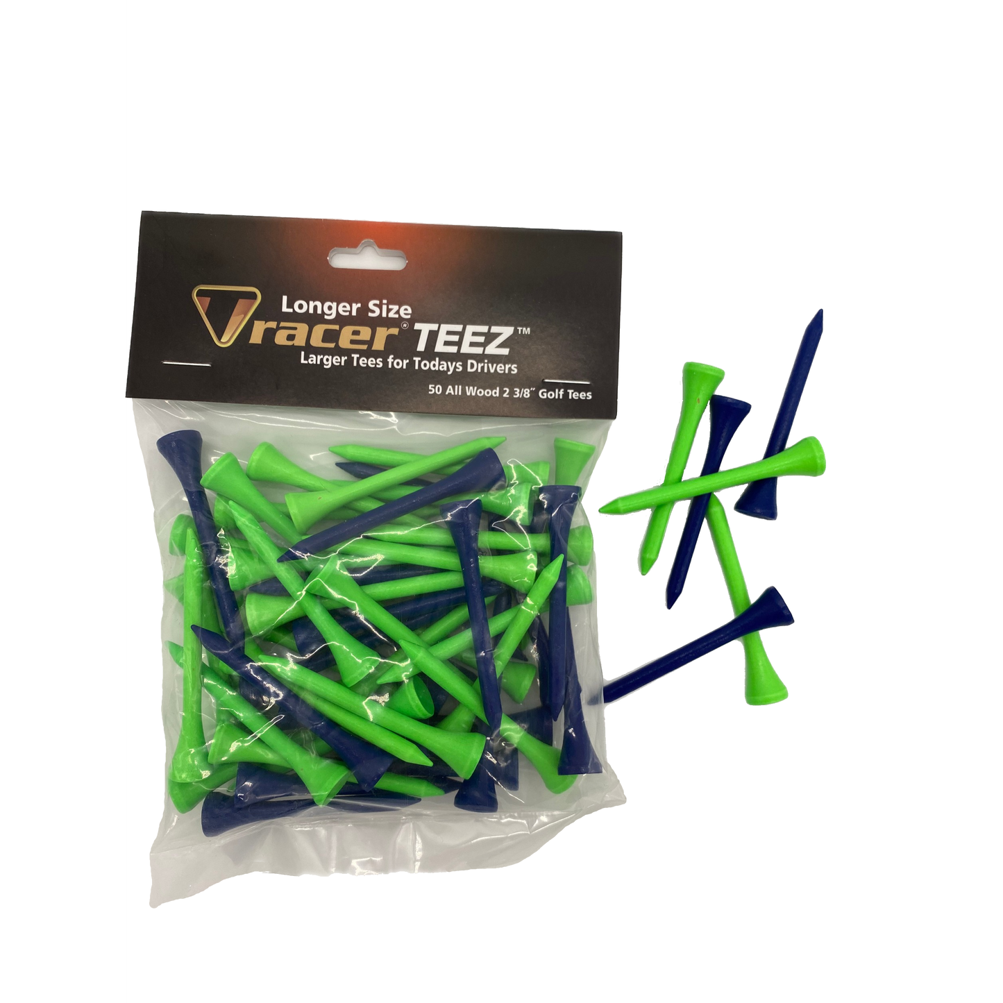 New 2 ¾” Team Color Tees - 50ct. Bag