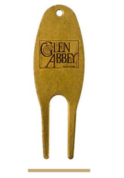 Bent Tab Divot Tool W/Custom Logo