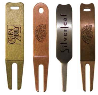 Bent Tab Divot Tool W/Custom Logo