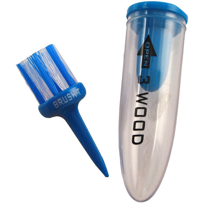 Brush T Blue, Wood Size