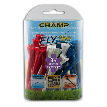Champ Fly Tees - 3 1/4"