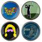 Custom Printed Logo Golf Ball Marker