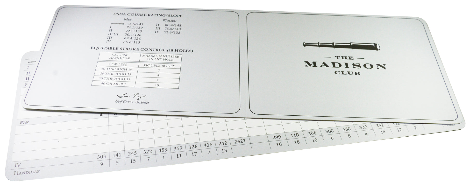 Custom Printed Scorecards