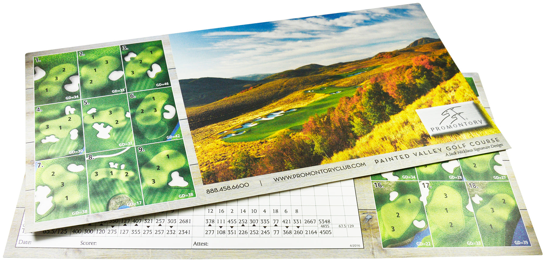 Custom Printed Scorecards