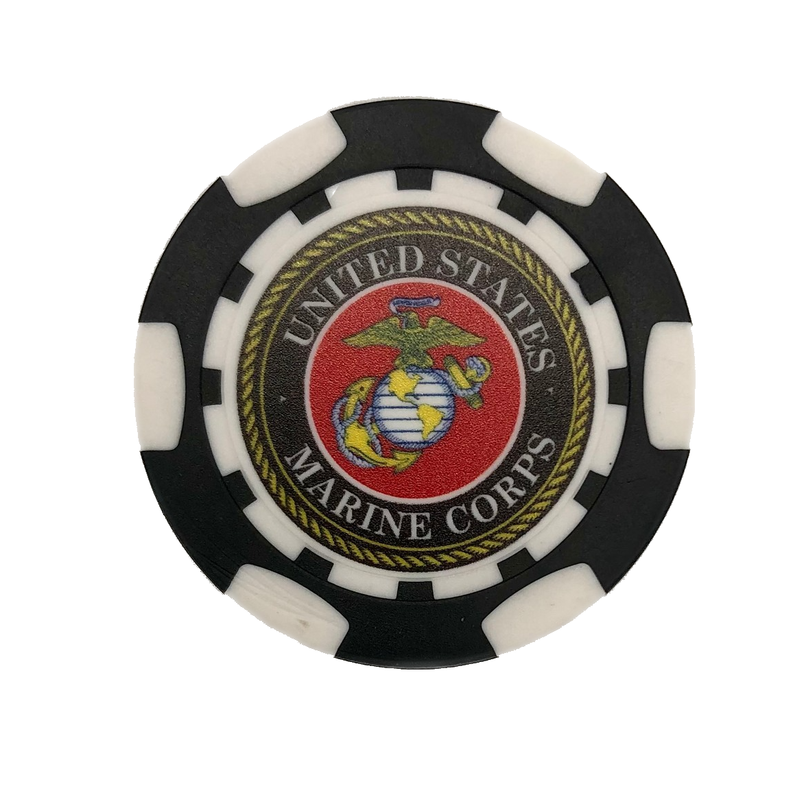 Military Poker Chip