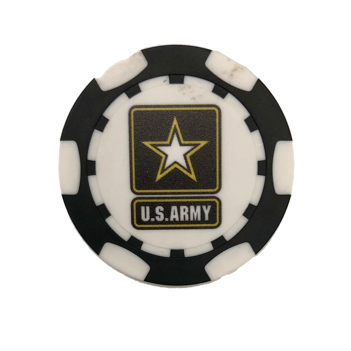 Military Poker Chip – Tracer Golf Accessories