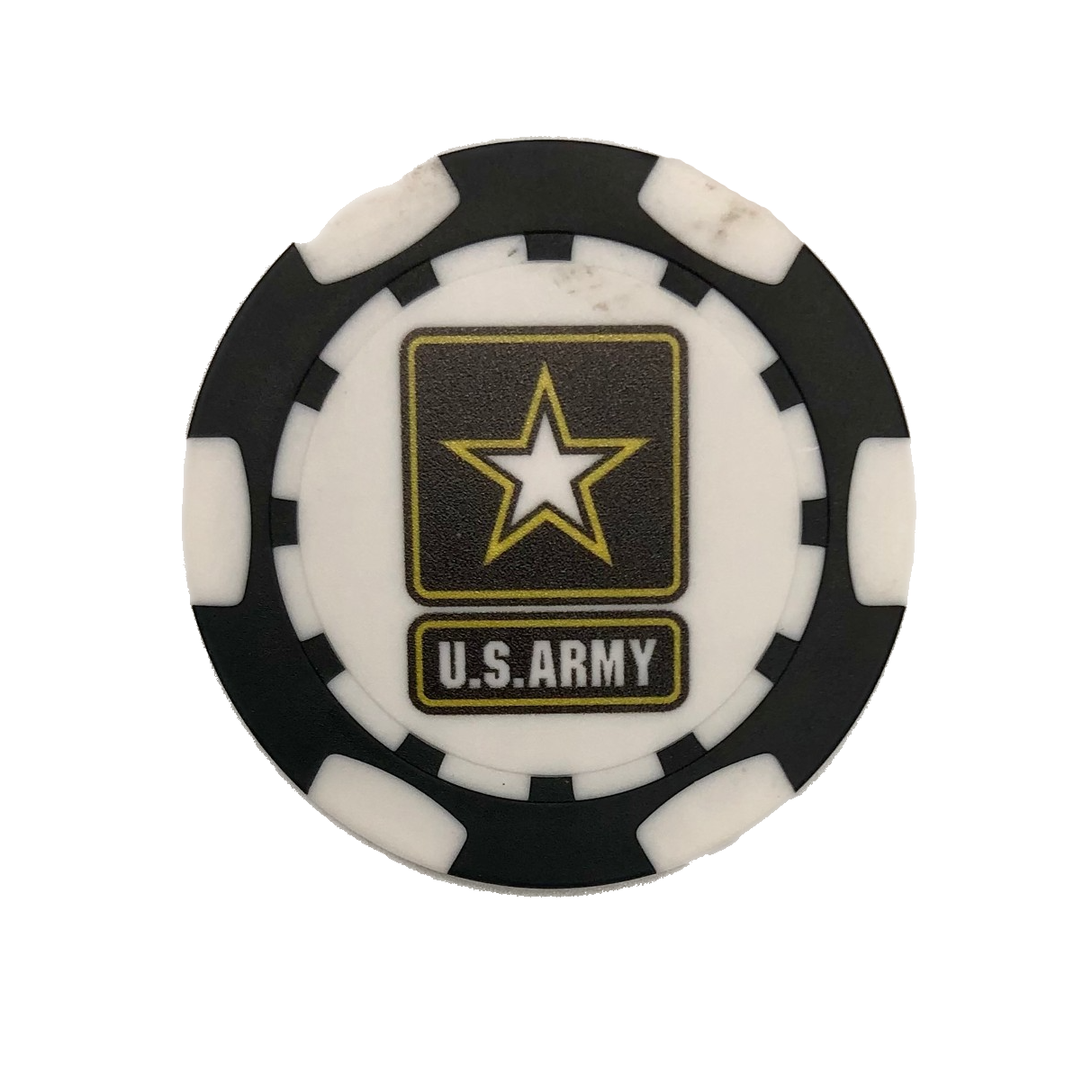 Military Poker Chip