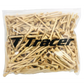 2 3/4"- Wood Tracer Tees, 400ct Slider Bag