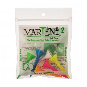Martini Tee 6 pack - 2"