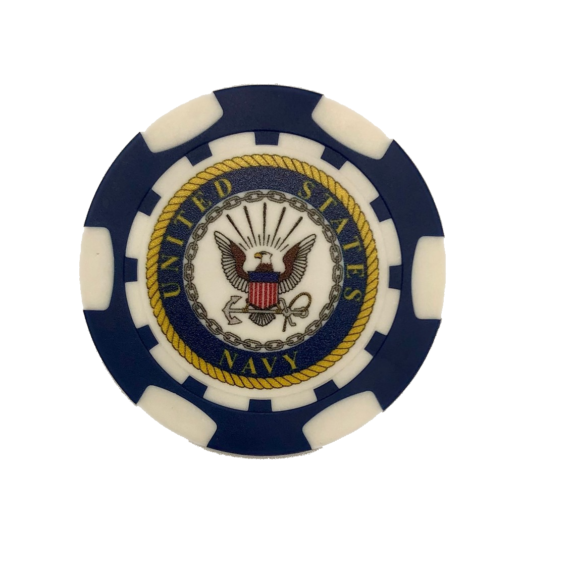 Military Poker Chip