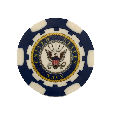Military Poker Chip