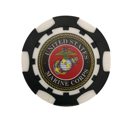 Military Poker Chip