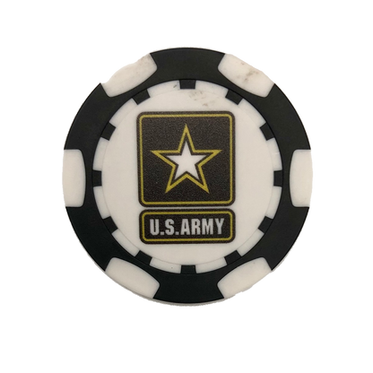Military Poker Chip