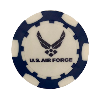 Military Poker Chip