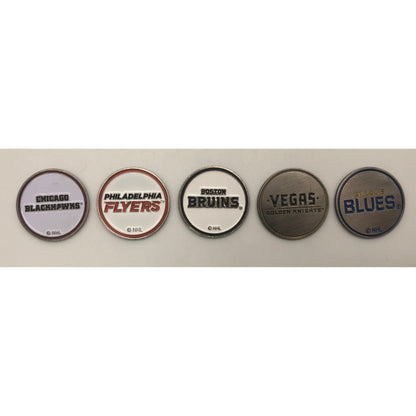 NCAA/NFL/MLB/NHL Licensed Double Sided Ball Markers