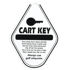 Cart Key Tags/Plastic Bag Tags