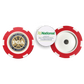 Plastic Poker Chip W/Removable Ball Marker