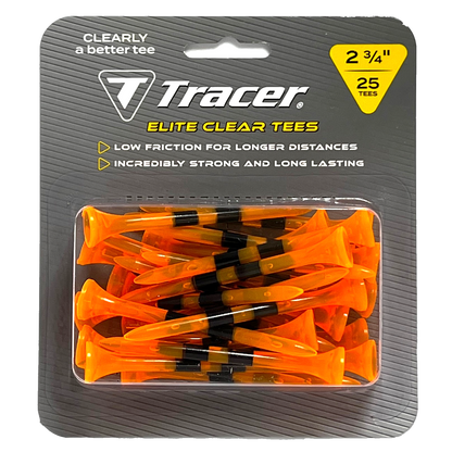 Tracer Elite CLR Tees 2 3/4" - Premium Packaged