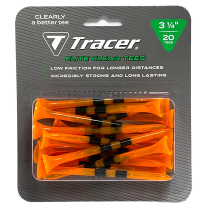 Tracer Elite CLR Tees 3 1/4" - Premium Packaged