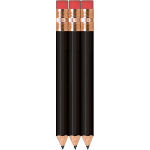 Rounded Pencils w/Eraser